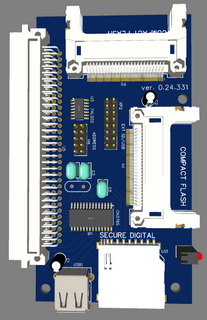 CF + SD + USB Storage